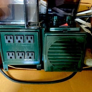 Mr. Christmas lights and sounds box barley used